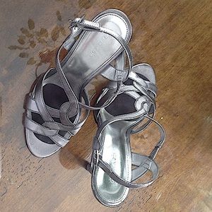 Silver Calvin Klein Sandals
